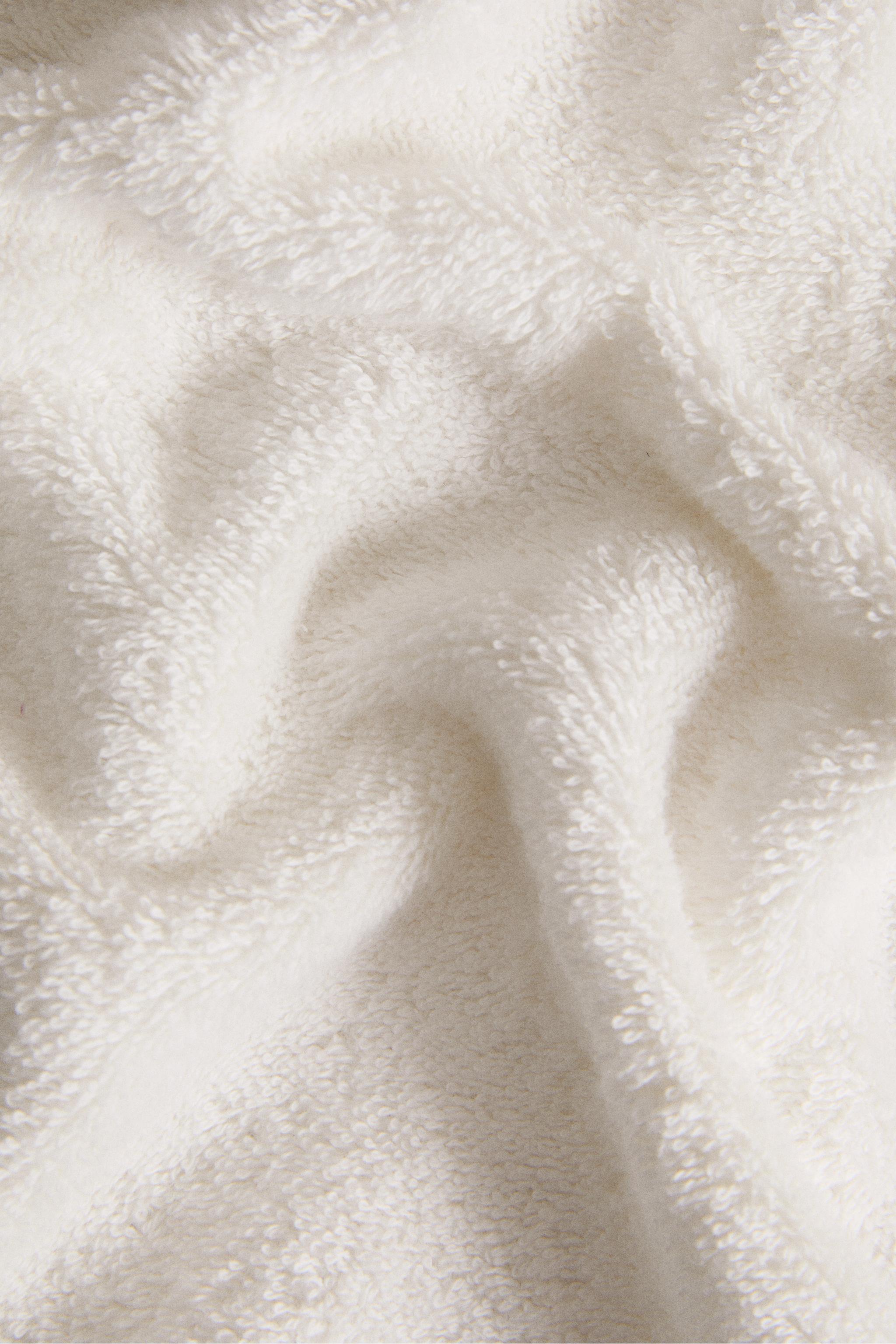 SERVIETTE DE BAIN BÉBÉ COTON POUSSIN